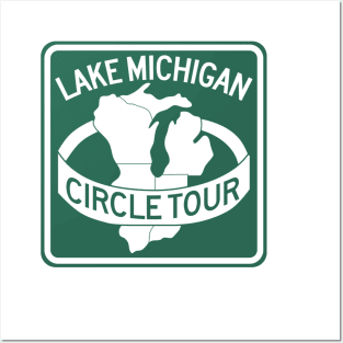 Lake Michigan Circle Tour Posters and Art